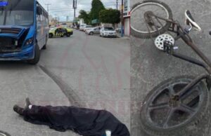 Camionero atropella y mata a ciclista en la colonia San Luis Rey de SLP capital
