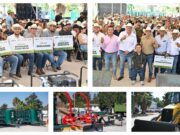 Ricardo Gallardo refuerza apoyo a ganaderos y agricultores con entrega de equipamiento
