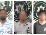 Oficiales de la GCS detuvo a tres hombres por presunta viol3ncia familiar