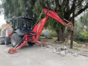 Interapas mantiene trabajo en río Paisanos con la colocación de nueva línea sanitaria