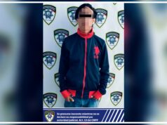 Agentes de la Policía de la Capital atienden reporte de viol3ncia familiar