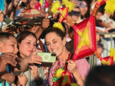 “A nosotros nos puso el pueblo”, afirma Sheinbaun en Santa María del Oro, Nayarit