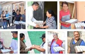 Gobierno de Soledad acerca apoyo alimentario a familias de las Flores y zonas aledañas