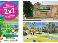Gobierno Estatal celebra a estudiantes con promoción especial en Dinoasis Aqua Park