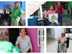 DIF entrega apoyos funcionales en colonias metropolitanas