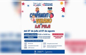 Abiertas las inscripciones para el Campamento de Verano en la delegación de La Pila