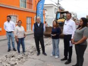 Galindo inicia rehabilitación de drenaje en San Juan de Guadalupe