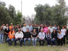 Suma Gobierno de la Capital una reforestación más junto a las empresas Tubesa y Node Park en sus instalaciones