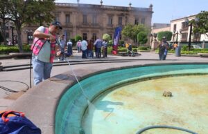 Gobierno de la Capital mejora la imagen urbana de la Plaza de El Carmen con acciones integrales