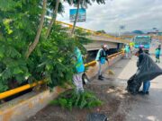 Ayuntamiento de SLP realiza mantenimiento y destape de drenajes pluviales en el Distribuidor Juárez