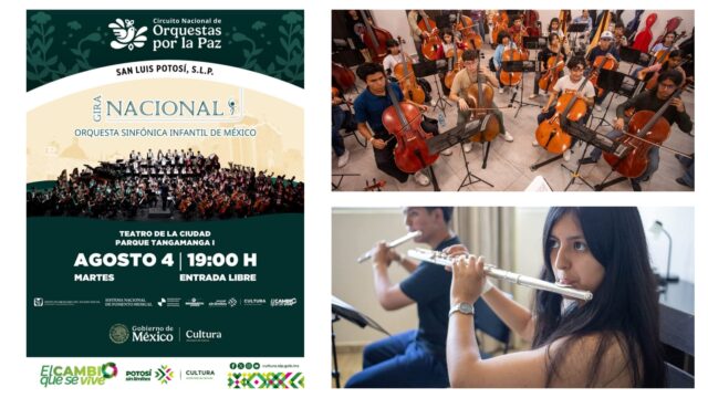 San Luis Potosí recibe a la Orquesta Sinfónica Infantil de México