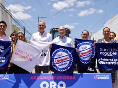 Enrique Galindo pone en marcha renovación de calle Oro, en la tradicional zona de Morales