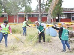 Previo al regreso a clases, Gobierno Soledense despliega plan de limpieza de escuelas
