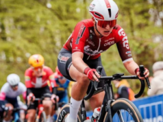 Romina Hinojosa finaliza la etapa 2 del Tour de Francia Femenil