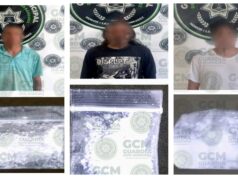 Por delitos contra la salud, GCM de Soledad pone a disposición a tres personas