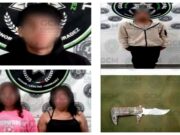 Por diversos delitos, oficiales de Soledad detienen a dos hombres y dos mujeres