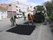 Gobierno de Soledad reactiva plan emergente de bacheo para garantizar vialidades seguras