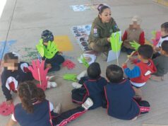 Promueve UAVI espacios sin viol3ncia con «Escuela Segura» en preescolar de San Francisco de Asís
