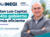 San Luis Capital, cuarto lugar nacional en percepción de eficacia gubernamental: Inegi