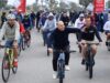 Enrique Galindo entrega más de 400 bicicletas y activa Cultura en tu Colonia